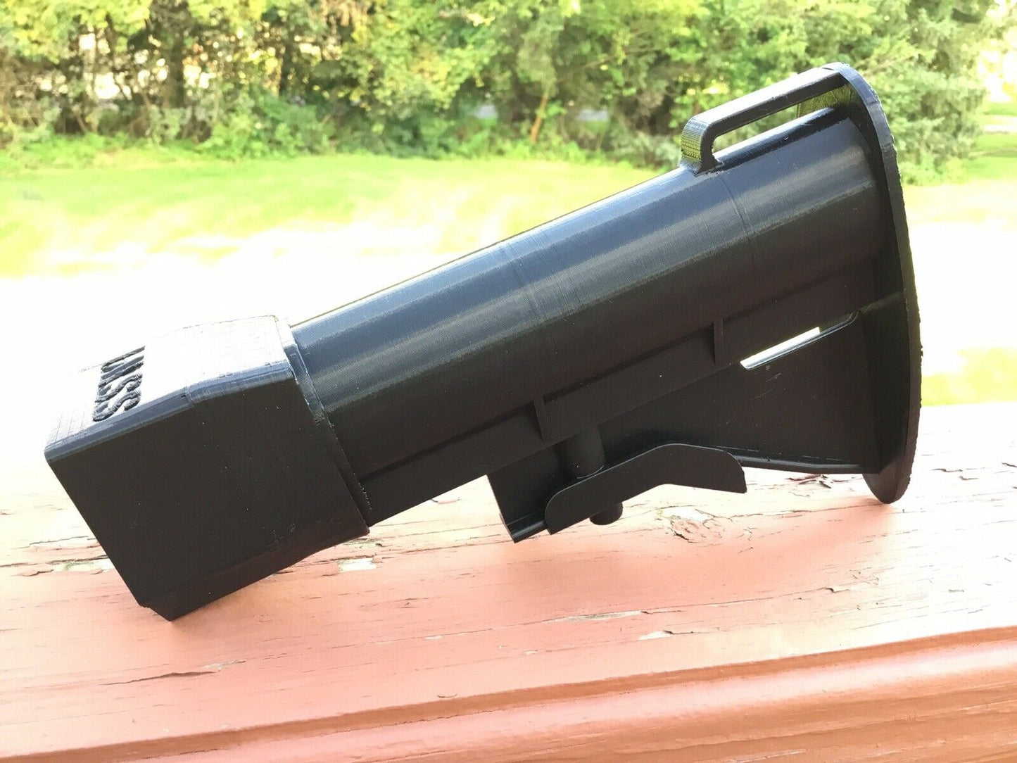 SSWI Nerf Compatible Mod Large AR Shoulder Buttstock Stock - Any Color - Snap On