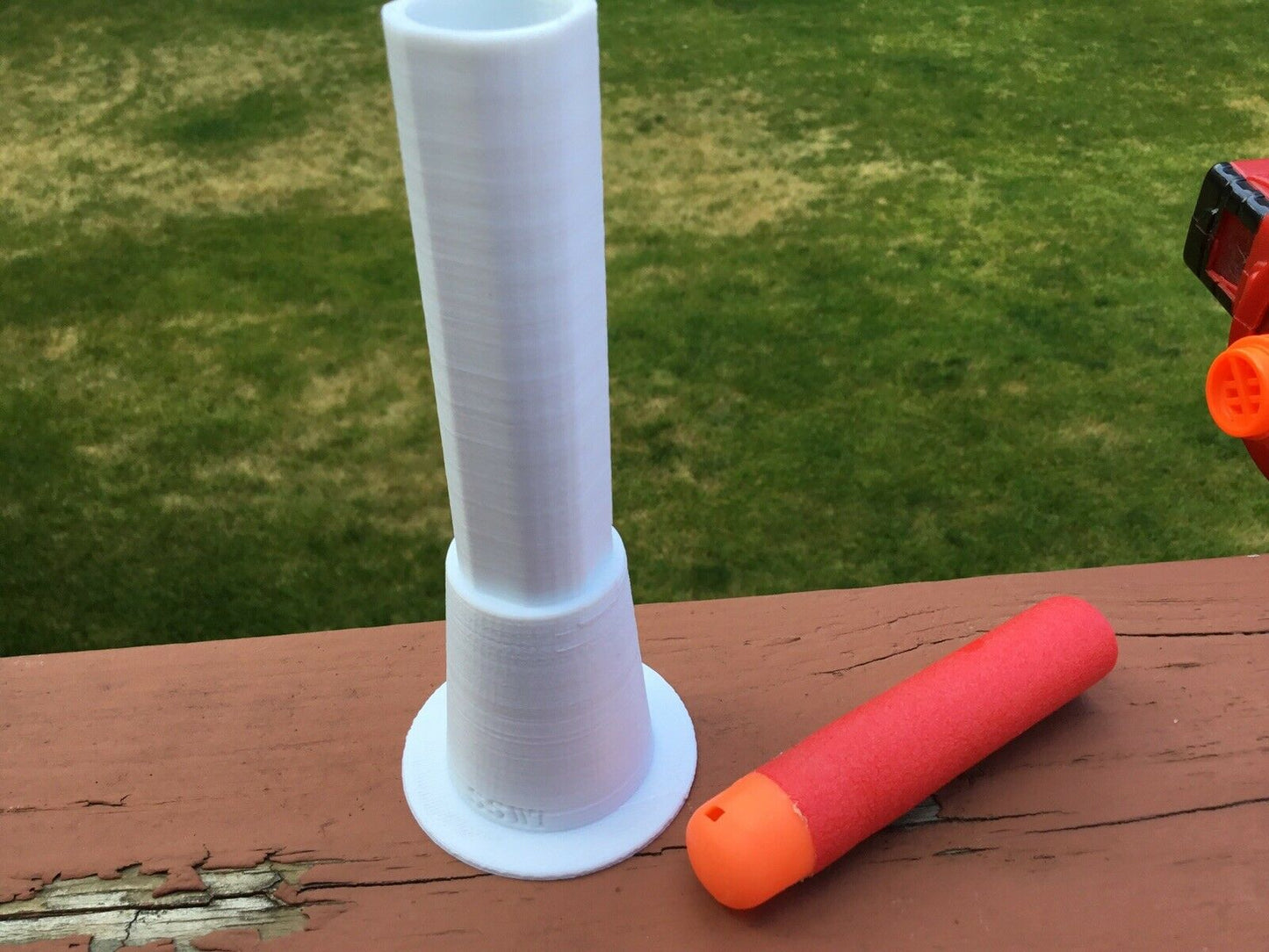 SSWI NERF Compatible N-Strike TITAN AS-V1 to MEGA Dart High Powered Adapter