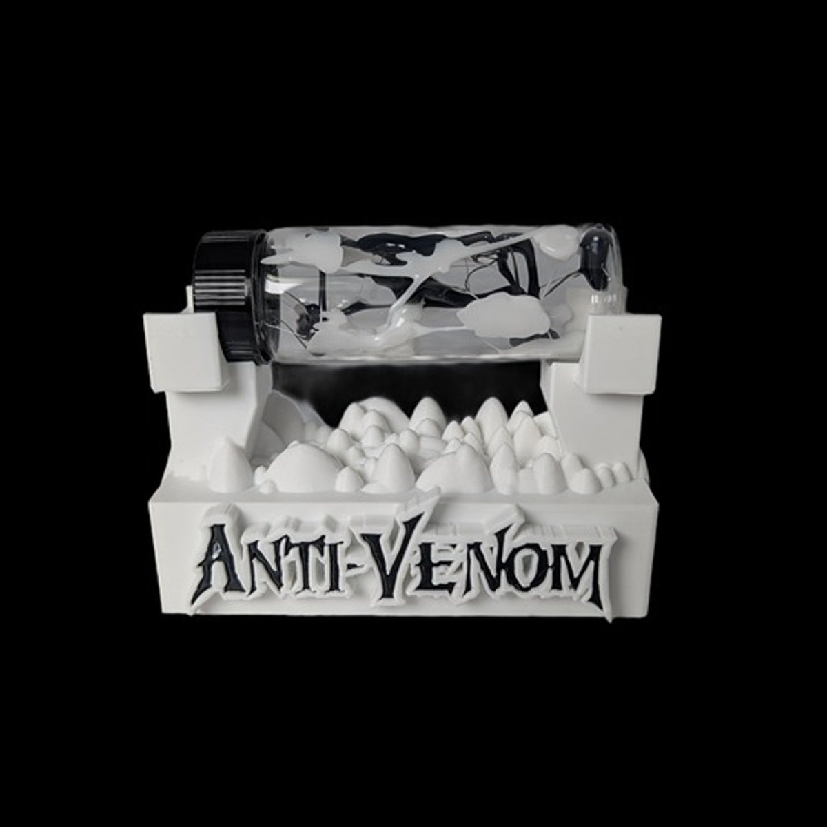 Anti-Venom Symbiote V2 Contained in a Glass Vial w/ Custom Display Stand CosPlay