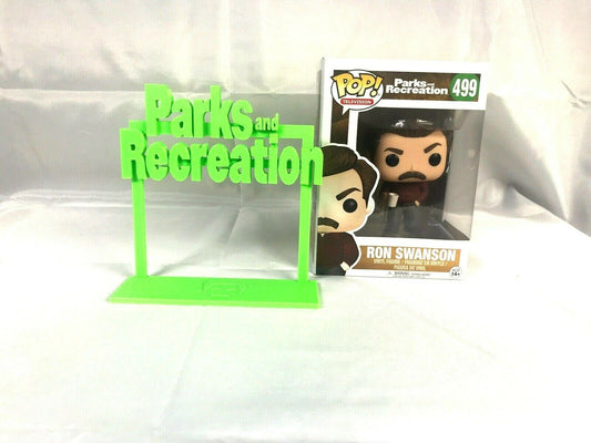 Parks and Recreation Display Sign Stand POP Dorbz Wobblers Collectibles TV Show