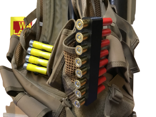 5 or 8 Shell Tactical .410 410 Gauge Shell Ammo Holder Vest / Belt Clip 410 Ga.