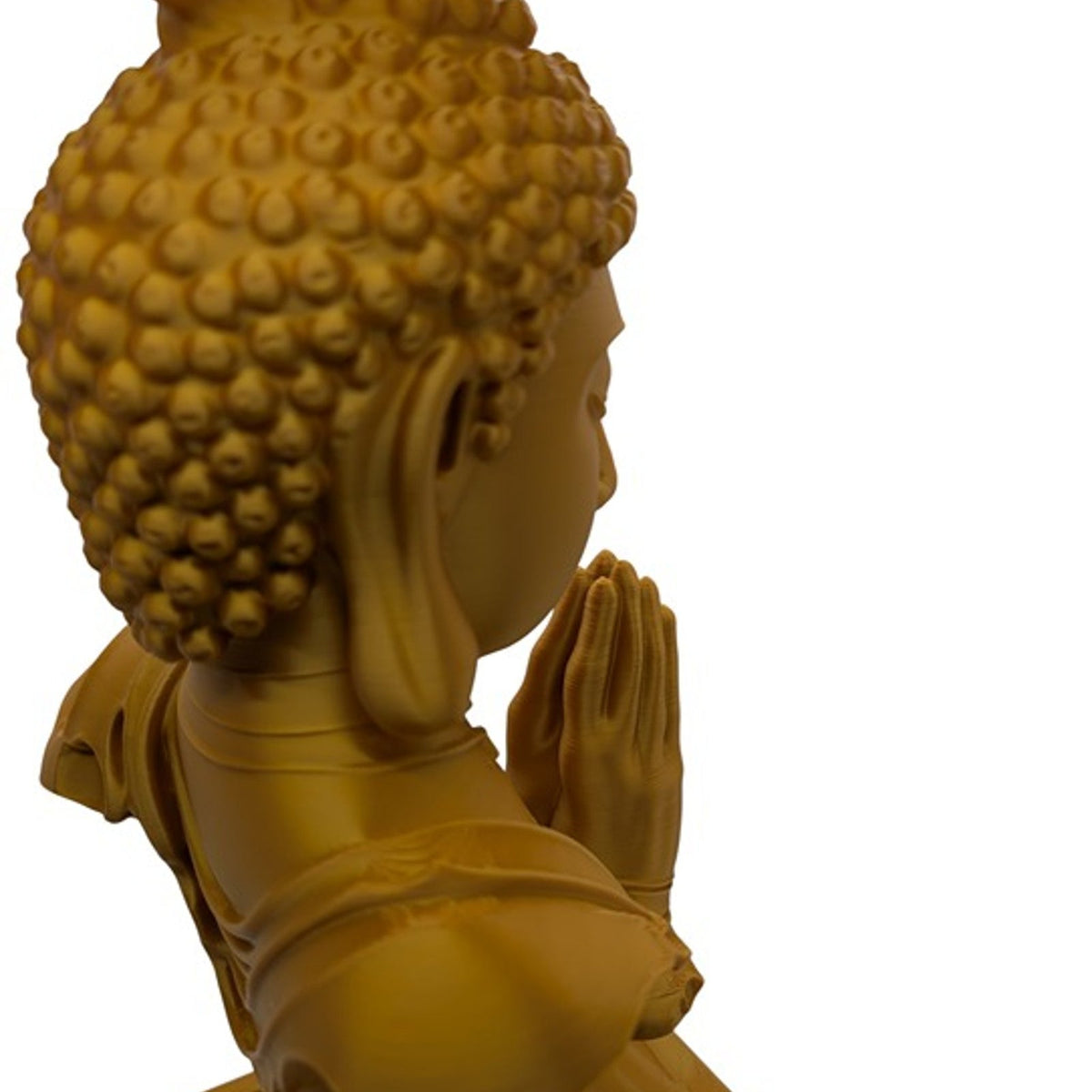 The Quiet Divide 12" Display Bust Modern Art Sculpture Unique Decor