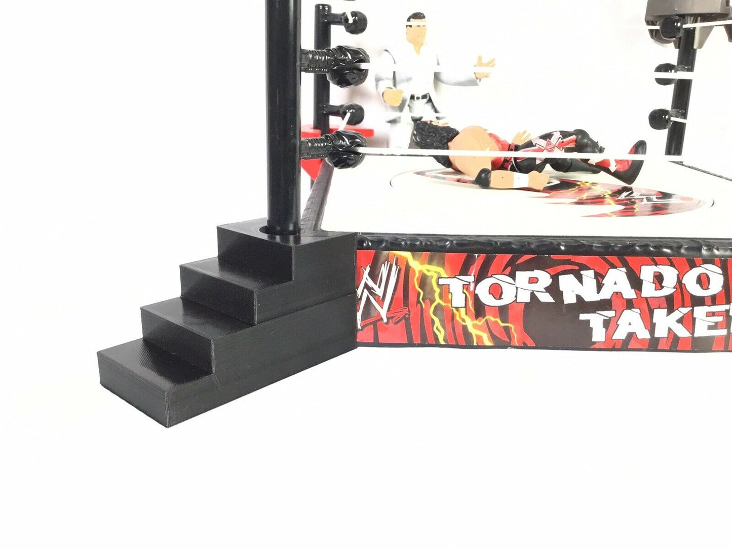 SSWI WWF WWE WCW Compatible Event Wrestling Ring Steps Add-ons for figures