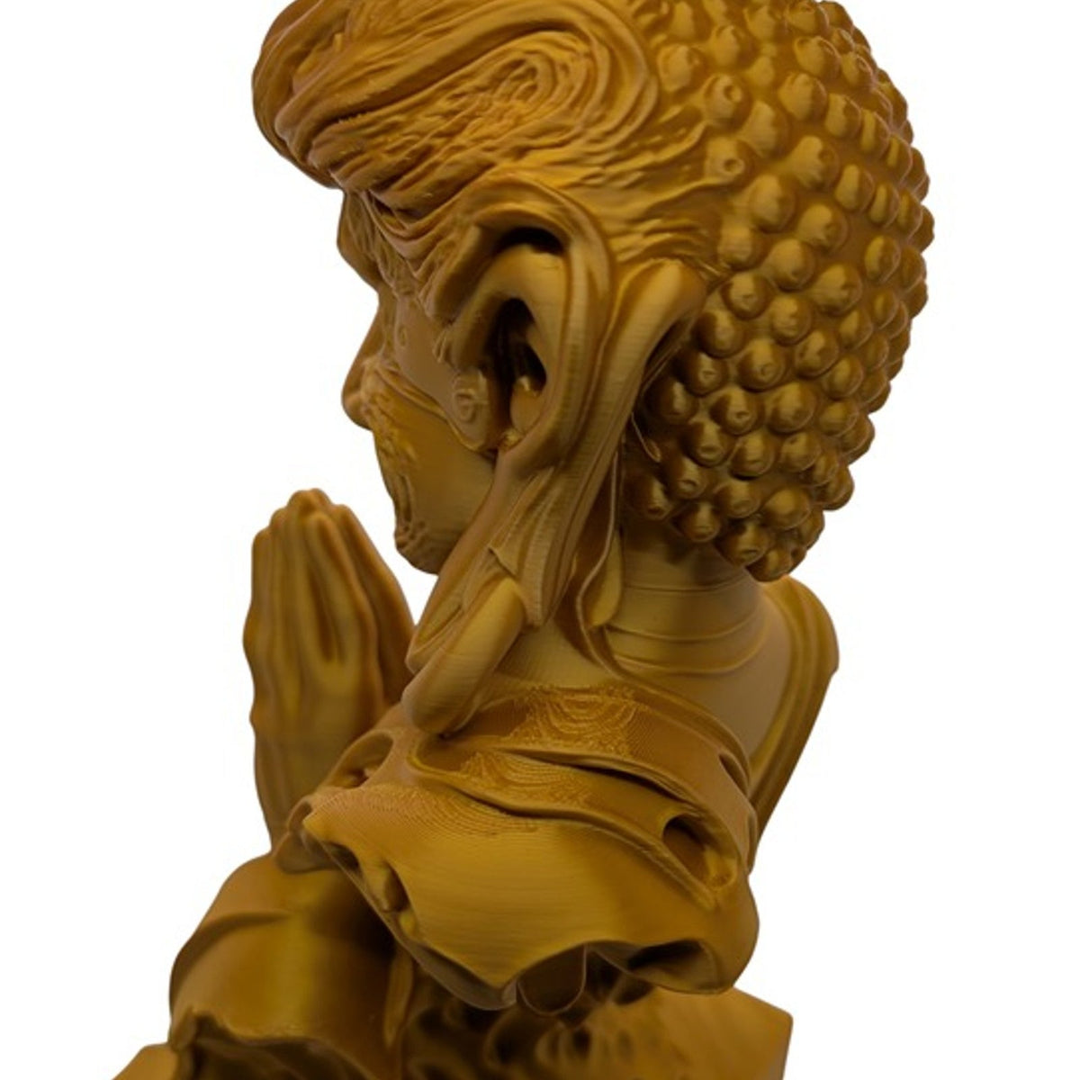 The Quiet Divide 12" Display Bust Modern Art Sculpture Unique Decor