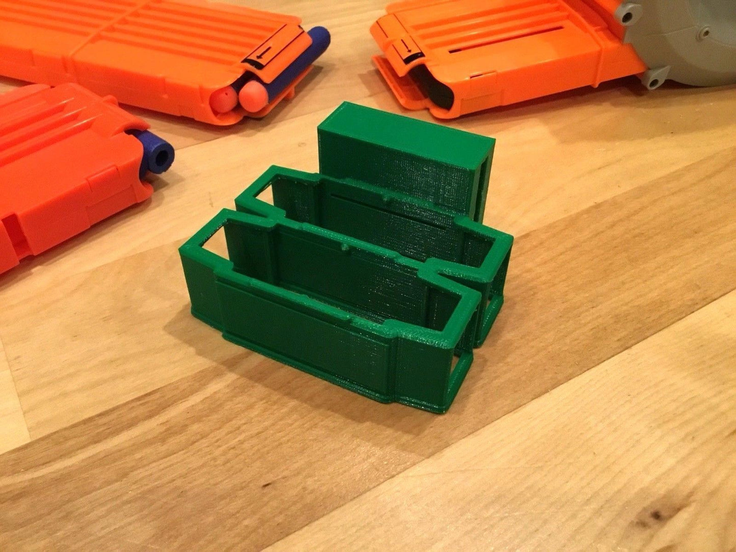 Double Magazine Clip Holder With Belt Loop for Nerf and Worker Mod Magazine Clip