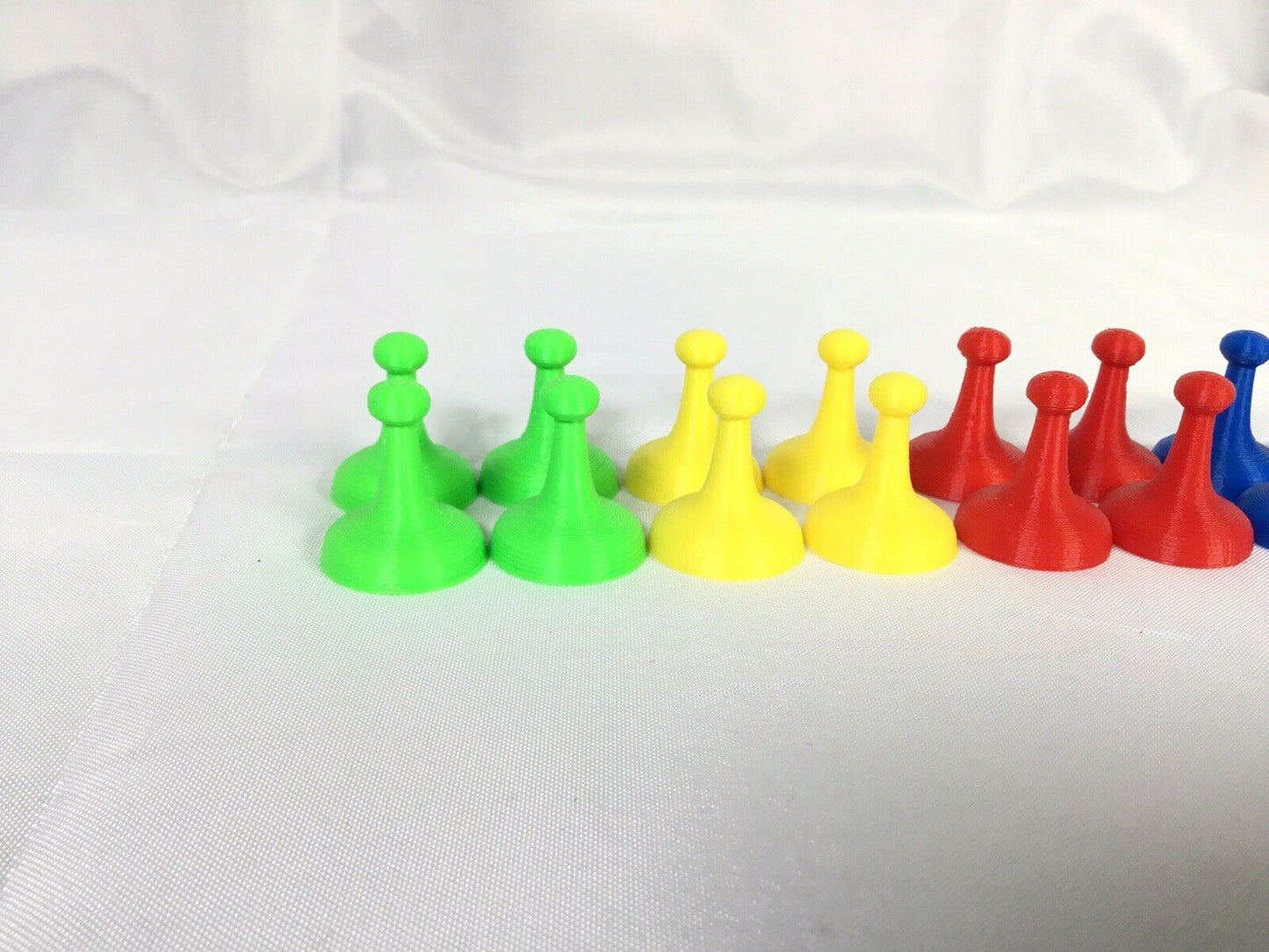 Sorry Board Game Replacement Pieces Parts Pawns Movers 16 Red Green Blue Yellow