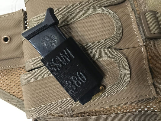 Ruger LCP .380 Mag Pouch, Magazine Holster, Belt Clip - Light Weight Any COLOR