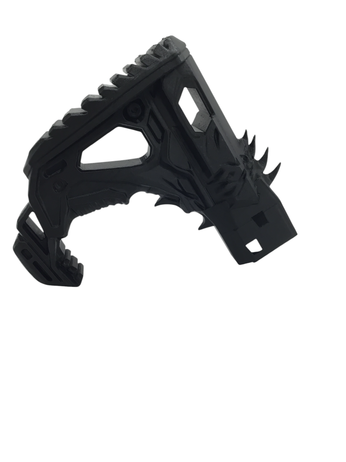 SSWI Large Any Color Reptile Shoulder Buttstock Stock Snap On FOR Dart Blaster