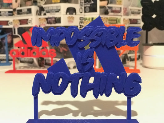 ADIDAS Impossible Is Nothing Display Sign Stand
