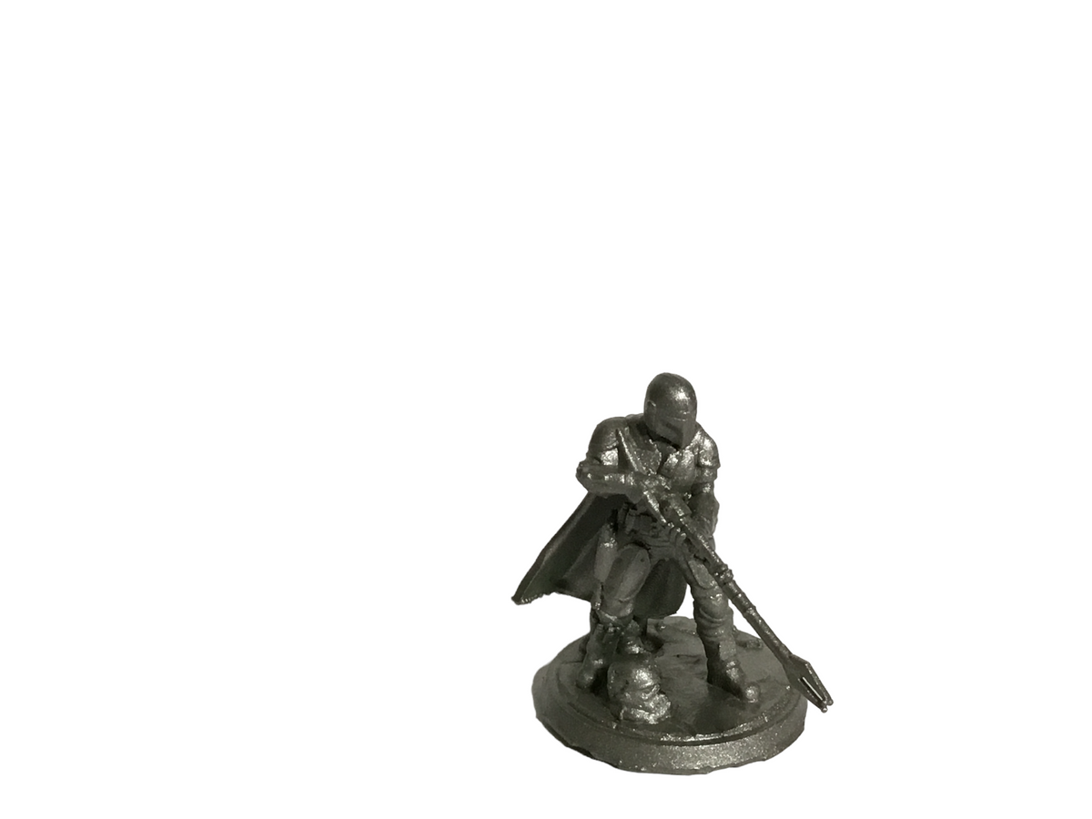 Custom Wargaming Tabletop Legion Scale size Mando Miniature - SSWI