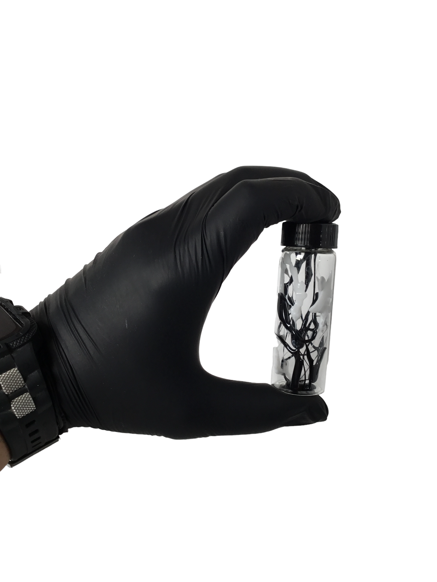 Anti-Venom Symbiote Contained in a Glass Vial with Custom Display Stand CosPlay