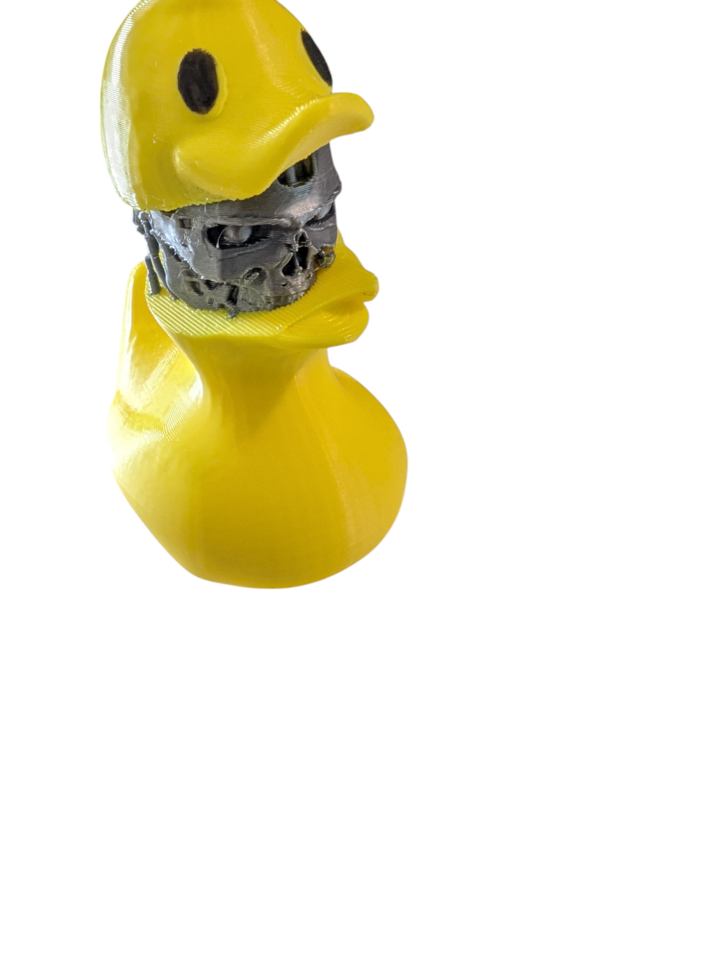 Duckanator: Custom T-800 Terminator Endoskeleton SSWI Duck - 3.5" Collectible - Jeep Duck