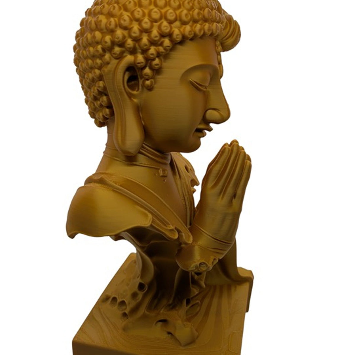 The Quiet Divide 12" Display Bust Modern Art Sculpture Unique Decor