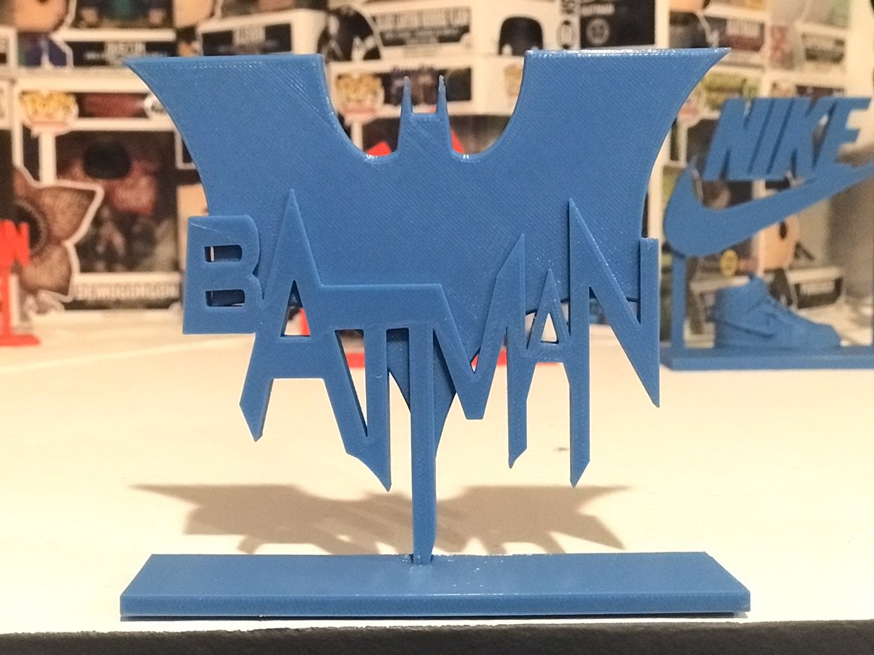 Nostalgic Batman Display Sign Stand