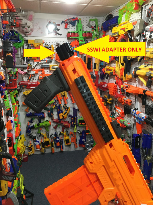 Extended Muzzle Brake Adapter, Attach Any Dart Gun Attachment to Adventure Force