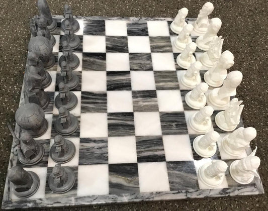 Star Wars (FAN ART) Chess Set Luke, Han, Darth Wader, Obi-Wan, Leia More!