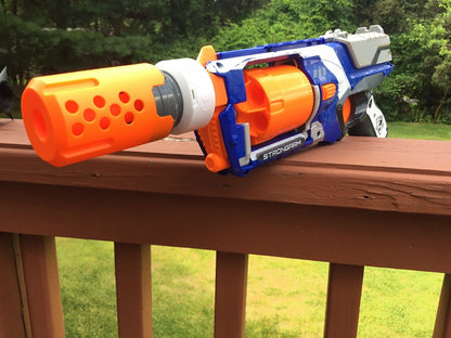 Nerf Strongarm Compatible Barrel Muzzle Adapter Attachment ONLY - Easy SSWI MOD