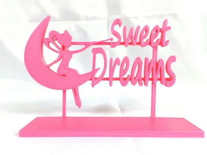 Sweet Dreams Fairy Moon Display Sign POP Dorbz Wobblers Collectibles Fairies
