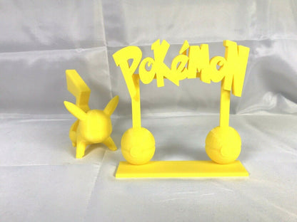 Pokemon Display Sign Stand POP Wobblers Collectibles Pokeball Pokémon