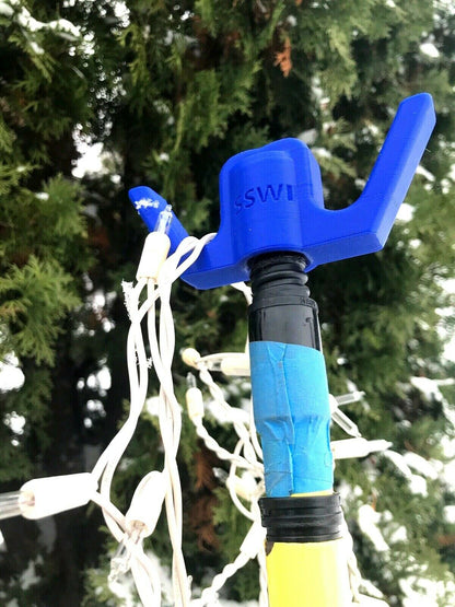 No Ladder Utility Hook, Hang Install Christmas Lights And More Reach High Places
