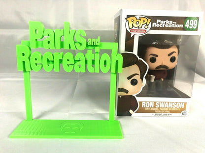 Parks and Recreation Display Sign Stand POP Dorbz Wobblers Collectibles TV Show