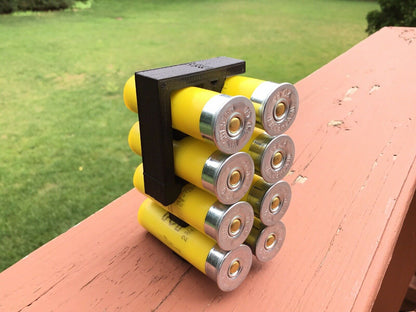 8 Shell Tactical Shotgun 20 Gauge Shell Ammo Holder with Vest / Belt Clip 20 Ga.
