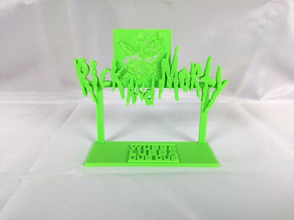 Rick and Morty Wubba Lubba Dub Dub (Fan Art) Display Sign POP Dorbz Collectibles