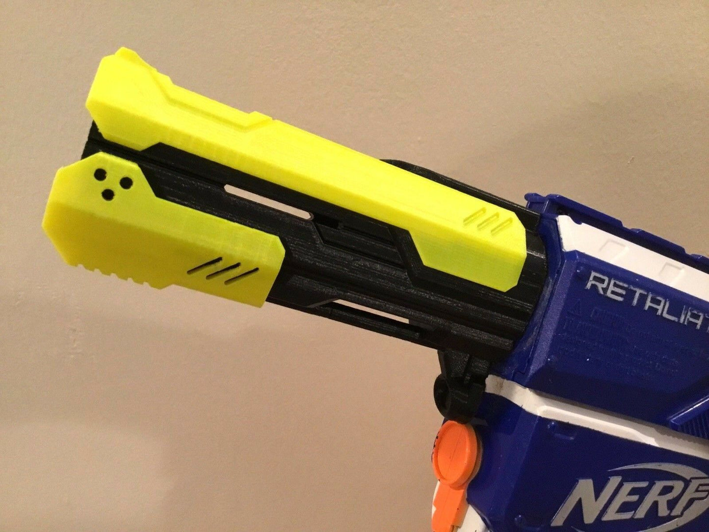 SSWI (ANY COLORS) Custom Barrel Twist On Nerf RapidStrike Stryfe Modulus More