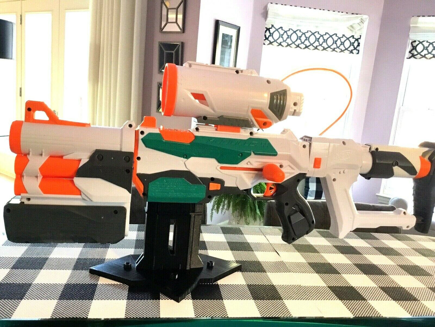 SSWI Nerf (STAND UP) Display MOD Stand For NERF Blaster Gun Mag Stand Any Color