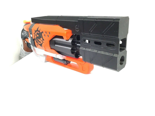 SSWI Custom Tactical 'People Mover' Barrel Mod For Nerf HammerShot - Hammer Shot