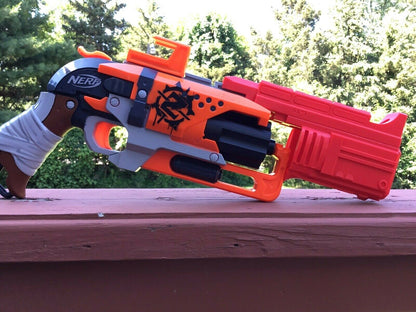 SSWI Custom Tactical Big Boy Barrel Mod For Nerf HammerShot - Hammer Shot