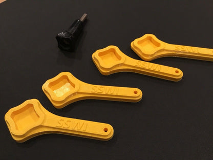 4 Package SSWI GoPro Wrench Tool GoPro Hero 6 5 4 3+ 3/GoPro hero 2018 Key-chain