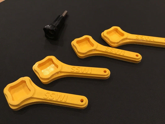 4 Package SSWI GoPro Wrench Tool GoPro Hero 6 5 4 3+ 3/GoPro hero 2018 Key-chain