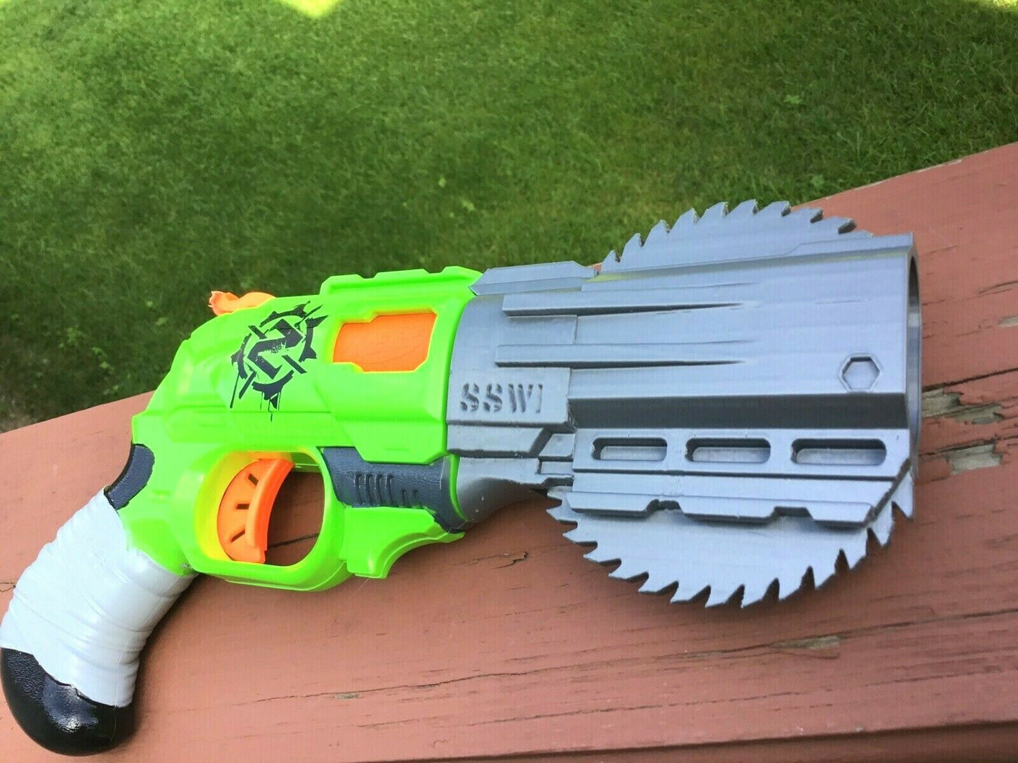 SSWI Modded Nerf DoubleStrike SHREDDER Tactical Barrel - Double Strike Mods