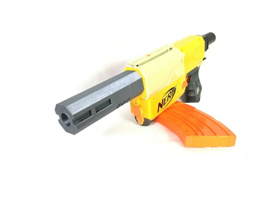TAC-Team Supreme Twist On Barrel Extension Attachment Nerf Stryfe Modulus More