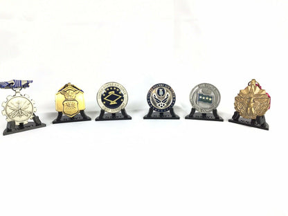 SSWI Sturdy Solid Coin Metal Minerals Display Stand Easel Holder USA All Colors