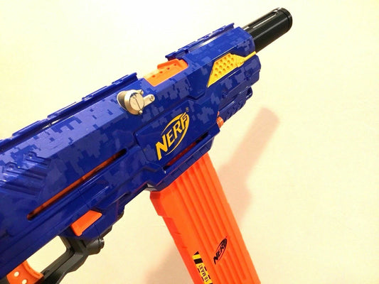 Tactical Silencer Barrel Twist On Extension Attachment Nerf Stryfe Modulus More