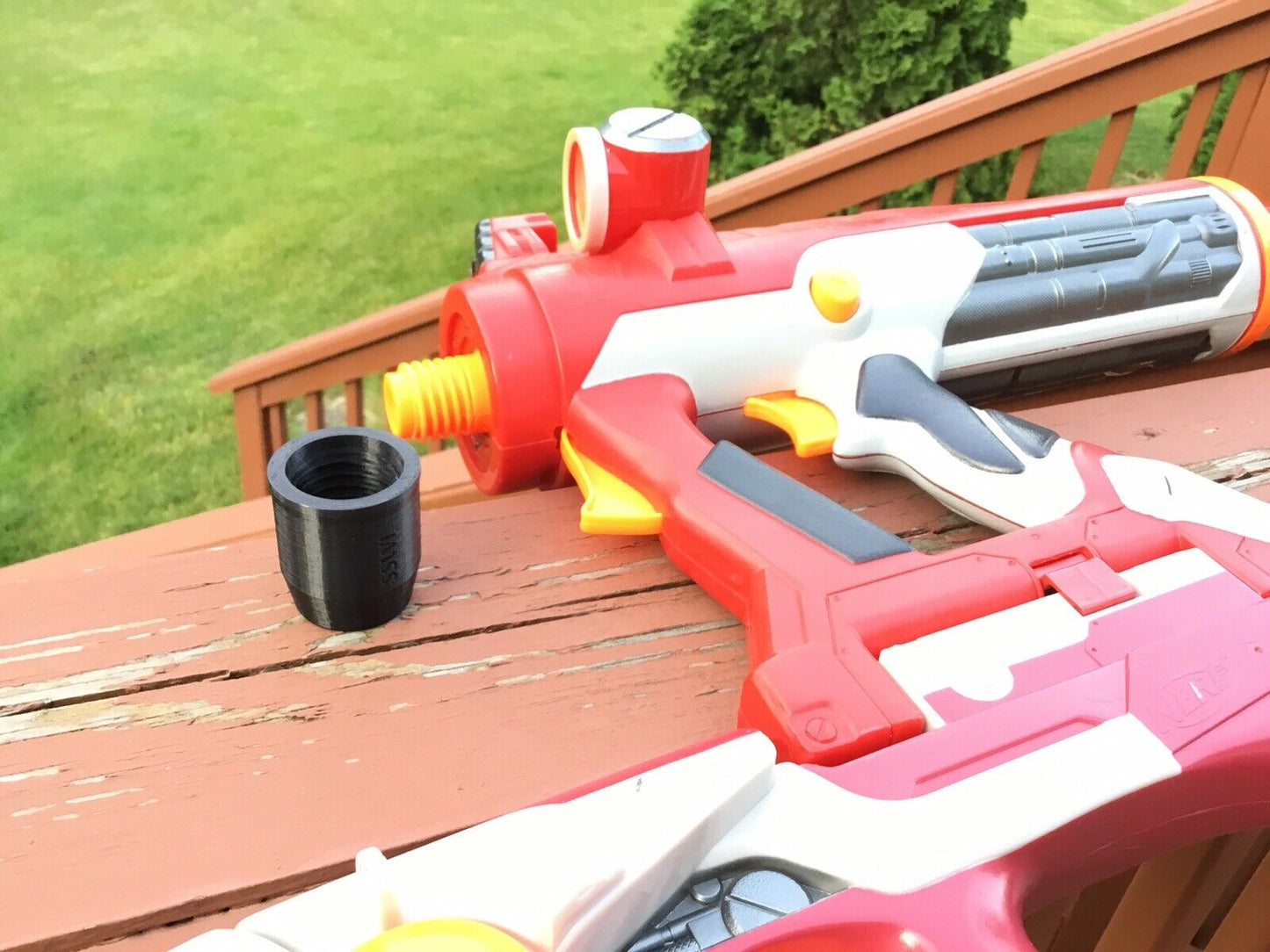 SSWI NERF Compatible NERF N-Strike TITAN AS-V1 Missile Blaster Barrel Adapter