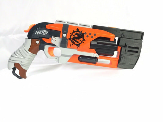 SSWI Custom Tactical HALO Barrel Easy Mod For Nerf HammerShot - Hammer Shot