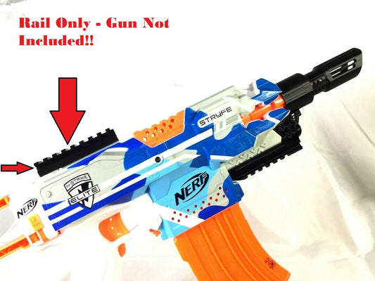 SSWI (Any Color) NERF Compatible Stryfe TOP Picatinny Rail Mod ONLY to Nerf Gun