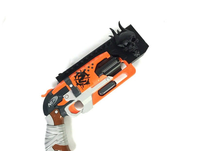 SSWI Custom Tactical 'Gate Keeper' Barrel Mod For Nerf HammerShot - Hammer Shot
