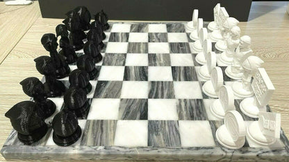 Squid Game (FAN ART) Chess Set, Seong Gi-hun, Front Man, VIPs, Squid Games
