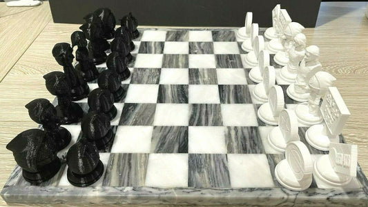 Squid Game (FAN ART) Chess Set, Seong Gi-hun, Front Man, VIPs, Squid Games
