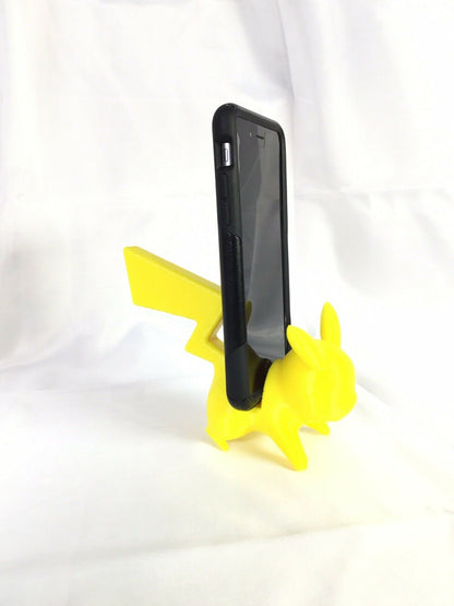 SSWI Pikachu Pokemon Inspired Fan Art Phone Charging Station Phone Dock Display