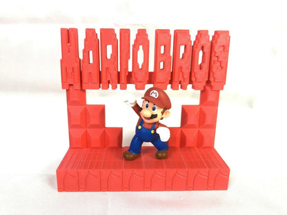 Mario Brothers Gamer Display Sign Stand POP Wobblers Collectibles Mario Bros