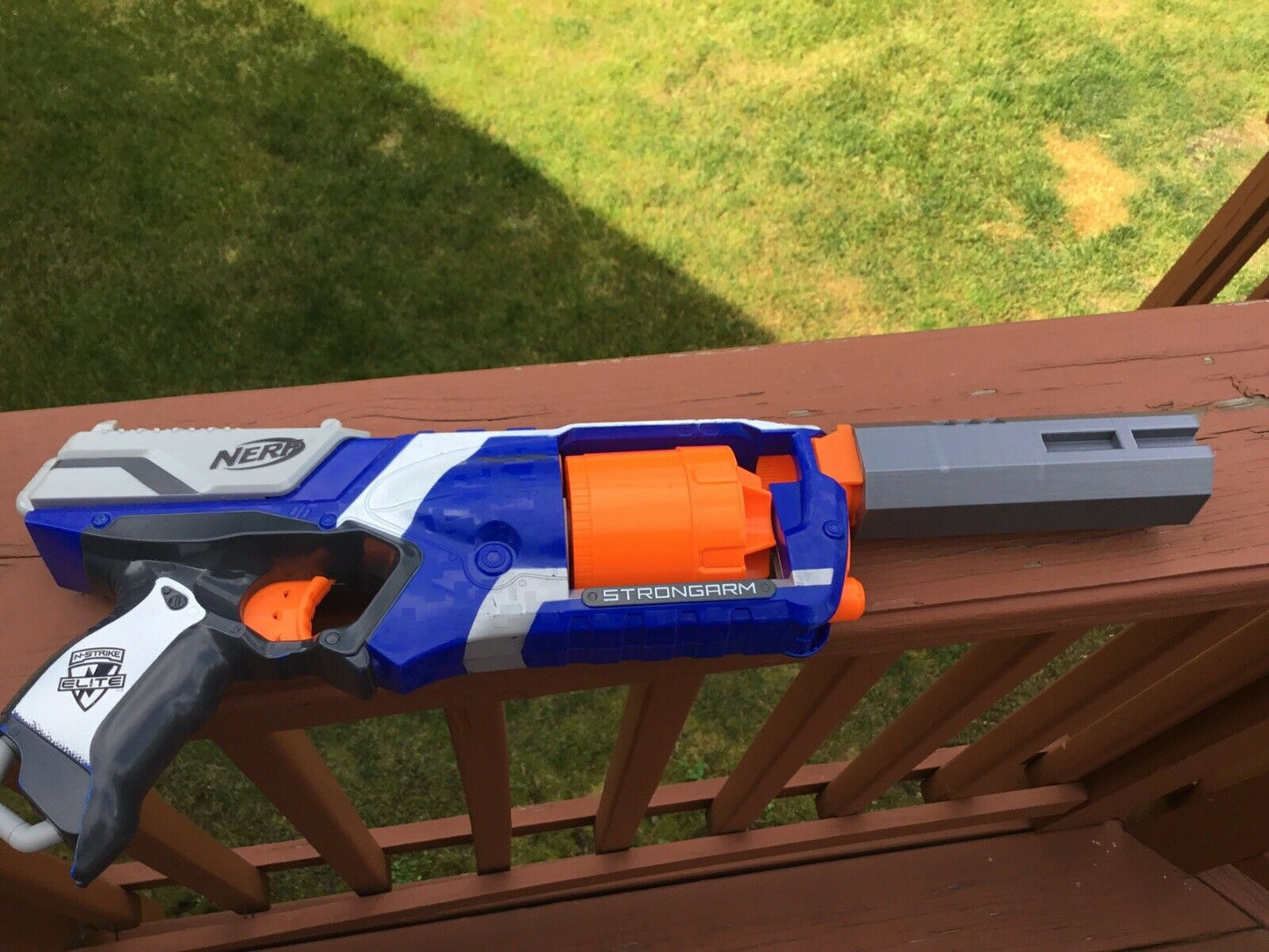 Nerf Strongarm Compatible Barrel Muzzle Adapter Attachment ONLY - Easy SSWI MOD