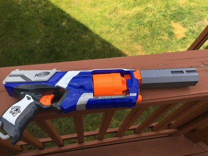 Nerf Strongarm Compatible Barrel Muzzle Adapter Attachment ONLY - Easy SSWI MOD