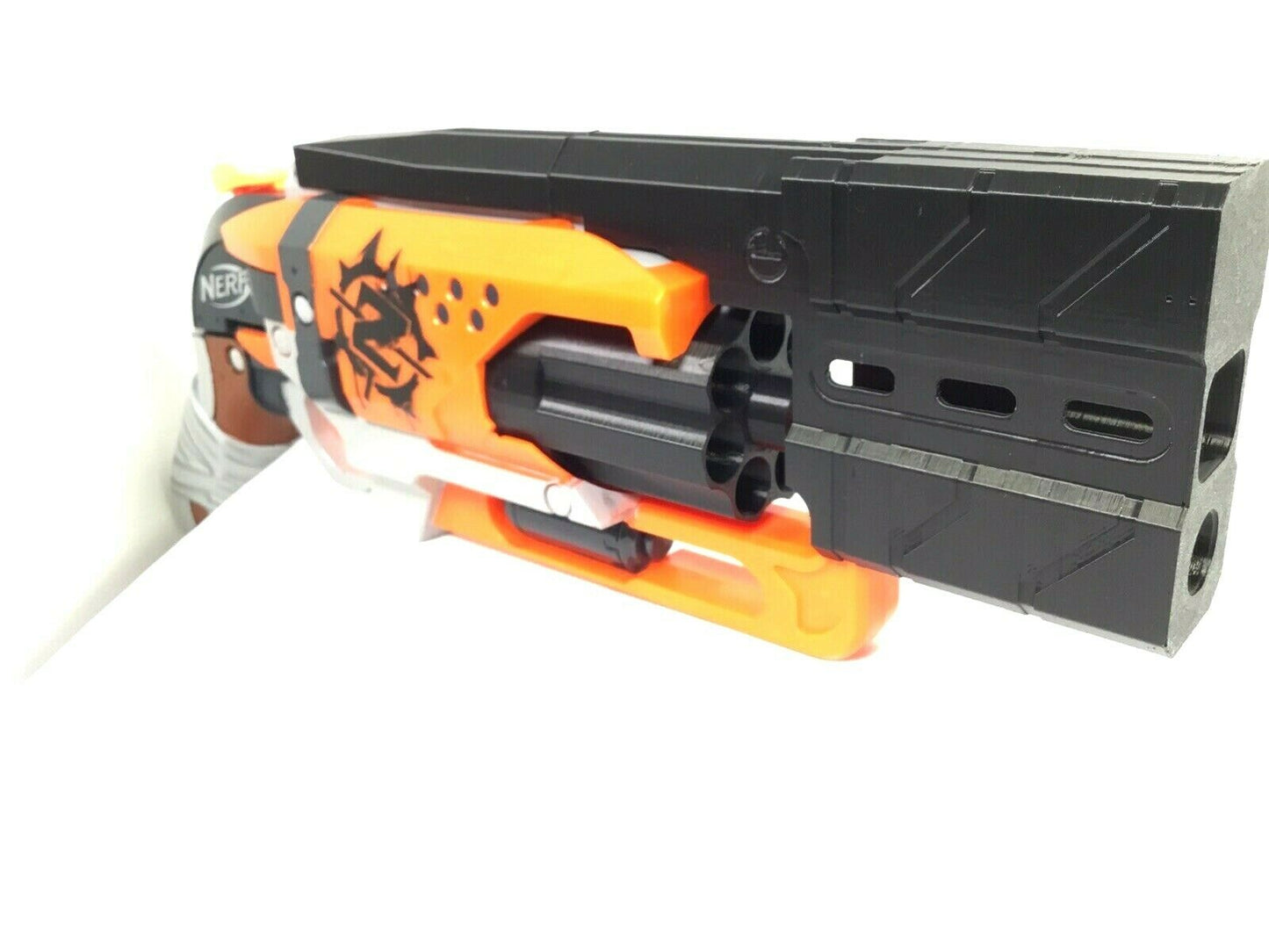 SSWI Custom Tactical 'People Mover' Barrel Mod For Nerf HammerShot - Hammer Shot