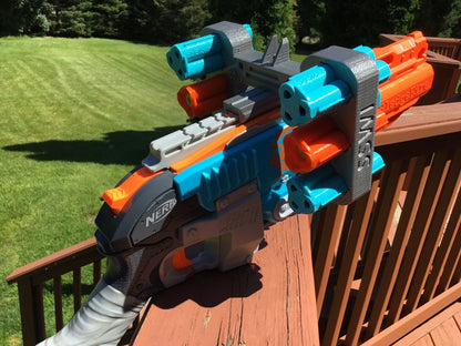 Nerf Compatible 6 Shell MOD Attachment for Zombie Strike Sledge Fire SledgeFire
