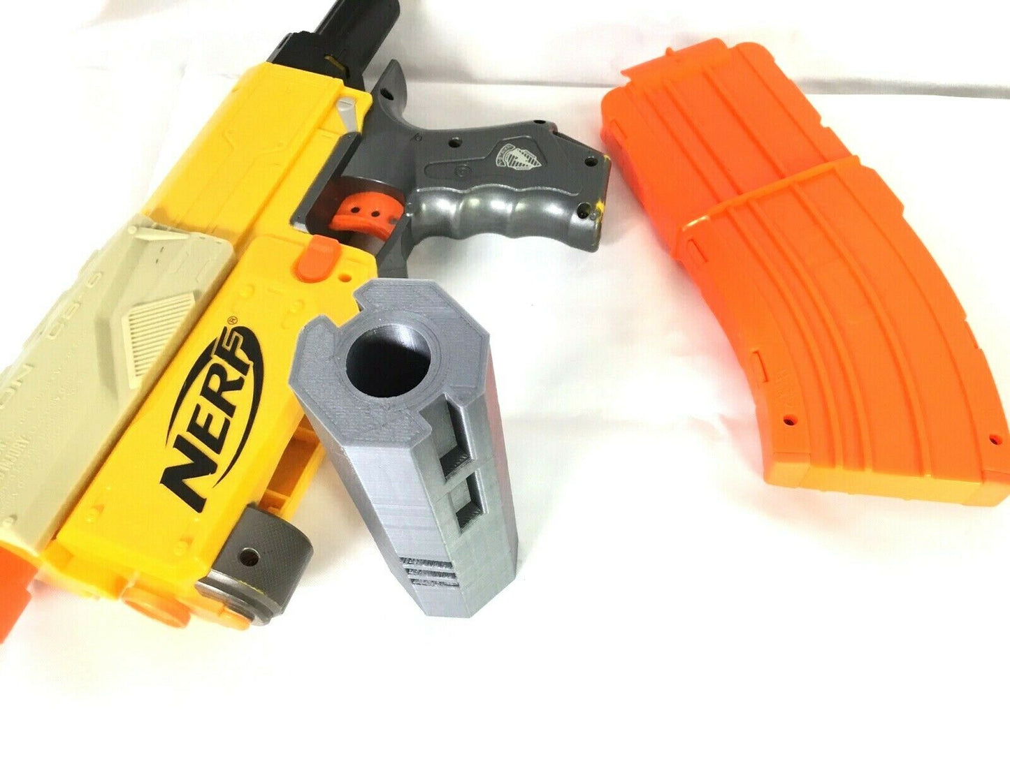 TAC-Team Supreme Twist On Barrel Extension Attachment Nerf Stryfe Modulus More
